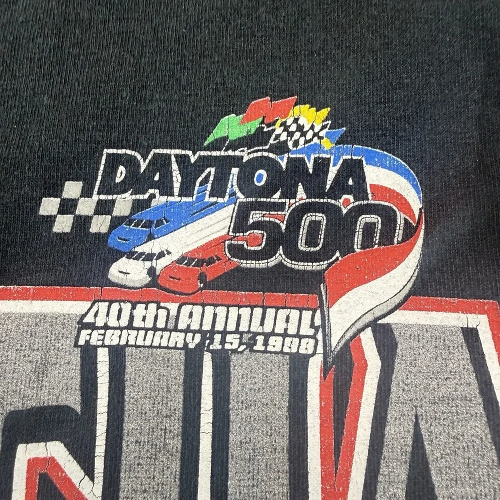 VTG 1998 NASCAR Daytona 500 Champ Dale Earnhardt Sr 50th Anniversary T-Shirt 2xl